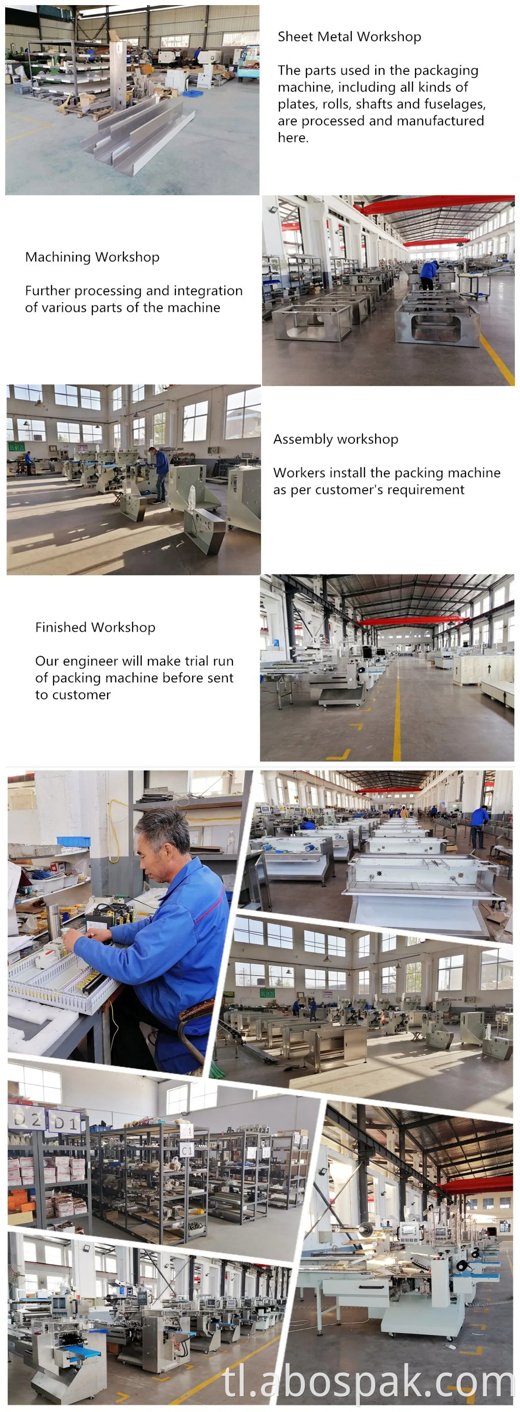 Food Pieces Group Secondary Wrap Awtomatikong Box Motion Flow Pillow Bag Sealing Packing Packaging Makinarya